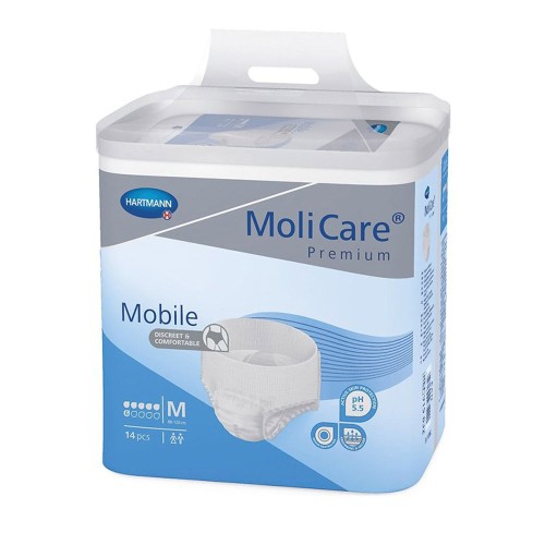 Hartmann MoliCare Premium Mobile Έσωρουχο Ακράτειας Ημέρας Medium 80-120cm 14τμχ