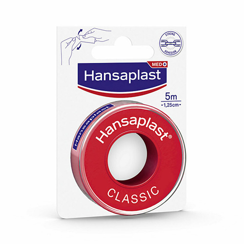 Hansaplast Classic Αυτοκόλλητη Επιδεσμική Ταινία 1.25cm x 5m