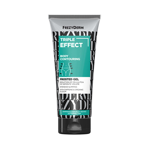 Frezyderm Triple Effect Body Contouring Frosted Gel Τζελ για Μείωση Κυτταρίτιδας, Αδυνάτισμα & Σύσφιξη 200ml