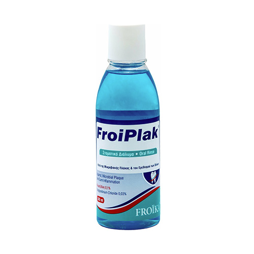 Froika Froiplak Mouthwash Στοματικό Διάλυμα κατά της Μικροβιακής Πλάκας & του Ερεθισμού των Ούλων 250ml Froika Froiplak Mouthwash Στοματικό Διάλυμα κατά της Μικροβιακής Πλάκας & του Ερεθισμού των Ούλων 250ml