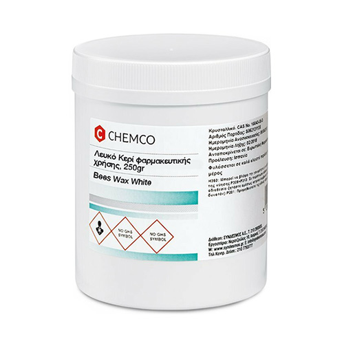 Chemco Bees Wax White Λευκό Κερί Φαρμακευτικής Χρήσης 250g