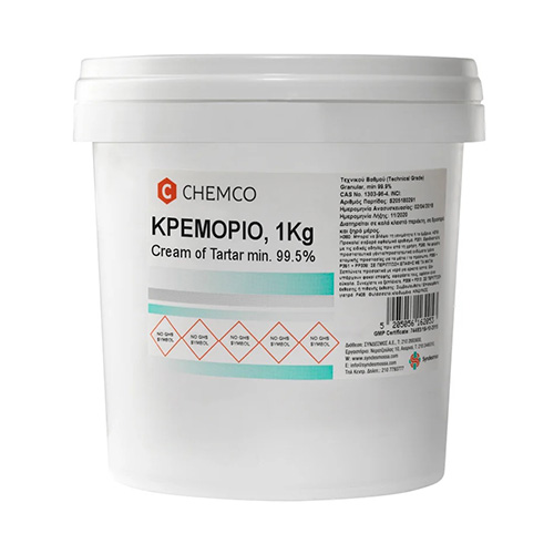 Chemco Cream Of Tartar (Κρεμόριο) 1kg