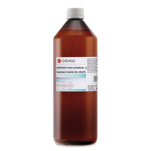 Chemco Isopropyl Alcohol Ισοπροπυλική Αλκοόλη 99.5%, 1000ml