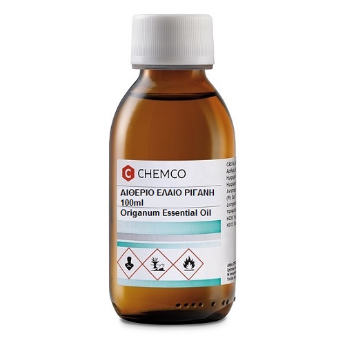 Chemco Origanum Essential Oil Ρίγανη Αιθέριο Έλαιο, 100ml Chemco Origanum Essential Oil Ρίγανη Αιθέριο Έλαιο, 100ml