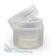 Πλαστικό Βαζάκι (PP) Ημιδιάφανο Δίπατο 50ml, 1τμχ Πλαστικό Βαζάκι (PP) Ημιδιάφανο Δίπατο 50ml, 1τμχ