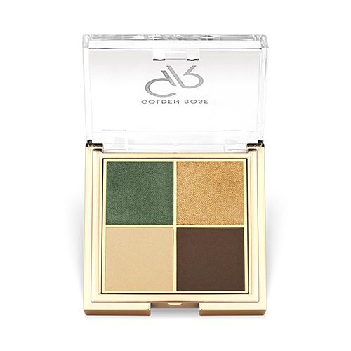 Golden Rose Quattro Eyeshadow Palette 4x2.2g - 02 Royal Jungle Golden Rose Quattro Eyeshadow Palette 4x2.2g - 02 Royal Jungle