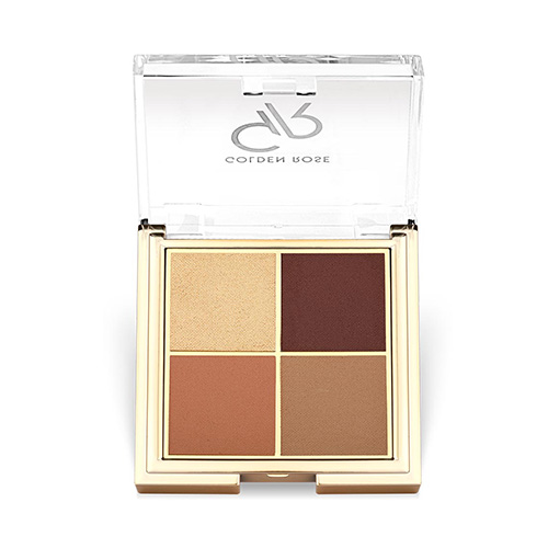 Golden Rose Quattro Eyeshadow Palette 4x2.2g - 06 Sunset Date