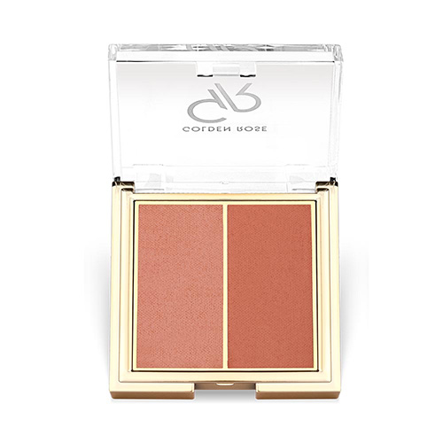 Golden Rose Iconic Blush Duo 2x3g - 02 Peachy Coral