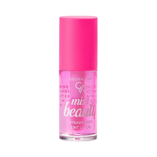 Golden Rose Miss Beauty Tint Lip Oil Ενυδατικό Έλαιο Χειλιών με Χρώμα 6ml - Strawberry