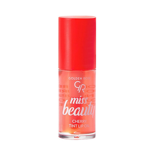 Golden Rose Miss Beauty Tint Lip Oil Ενυδατικό Έλαιο Χειλιών με Χρώμα 6ml - Cherry