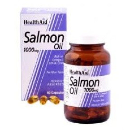 Health Aid Salmon Oil 1000mg 60 capsules