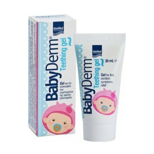 Intermed Babyderm Teething Gel Προϊόν για Ανακούφιση Ούλων (3m+) 30ml