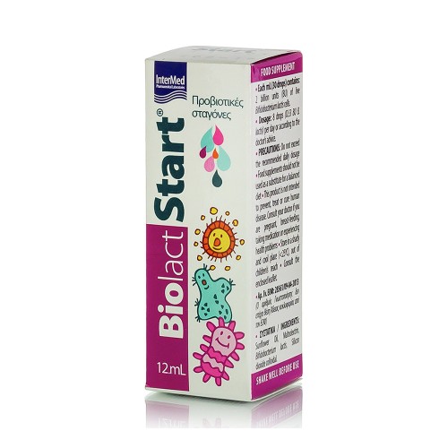 Intermed Biolact Start Drops Προβιοτικές Σταγόνες για Παιδιά 12ml