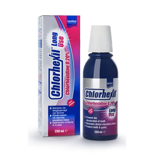 Intermed Chlorhexil Mouthwash Long Use 0.20% Στοματικό Διάλυμα 250ml