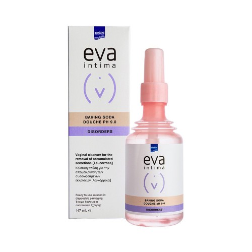 Intermed Eva Douche Baking Soda pH 9.0 Κολπική Πλύση με Σόδα 147ml