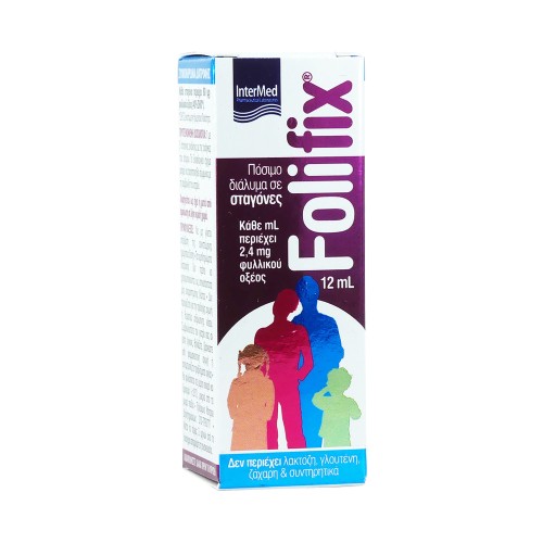 Intermed Folifix Folic Acid Oral Solution in Drops 12ml