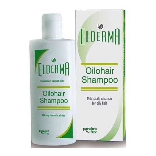 Elderma Oilohair Shampoo Oily Hair Ήπιο Σαμπουάν για Λιπαρά Μαλλιά, 200ml