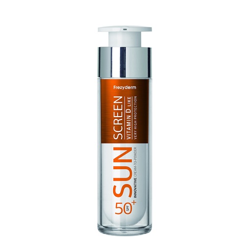 Frezyderm Sun Screen Cream-to-Powder Vitamine D Like Αντηλιακό Προσώπου SPF50+ 50ml