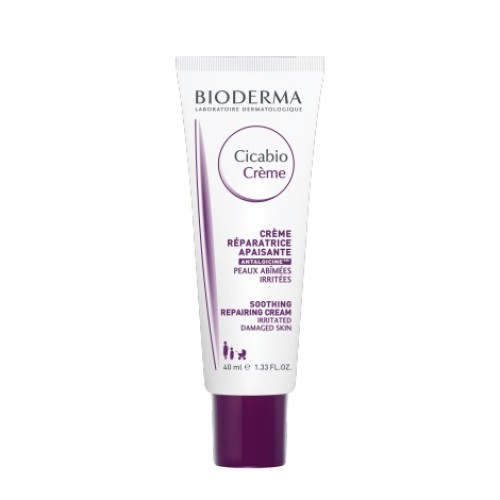 Bioderma Cicabio Creme Moisturizing & Repairing Cream, 40ml