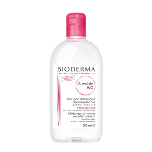 Bioderma Sensibio H2O Διάλυμα Καθαρισμού και Ντεμακιγιάζ Προσώπου & Ματιών 500ml