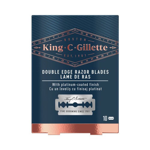 Gillette Double Edge Safety Razor Blade Aνταλλακτικές Λεπίδες 10τμχ