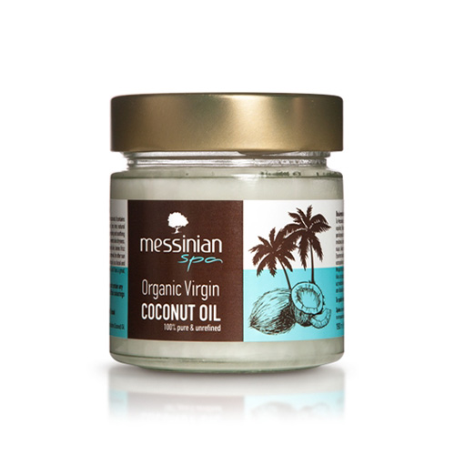 Messinian Spa Organic Virgin Coconut Oil Βιολογικό Έλαιο Καρύδας 190ml