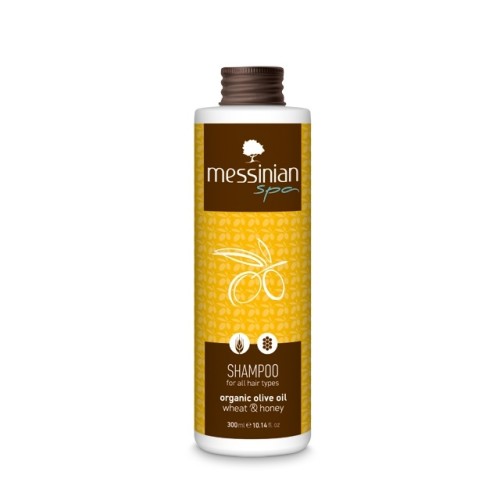 Messinian Spa Everyday Shampoo for All Hair Types Wheat - Honey 300ml