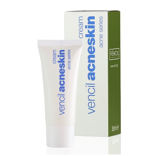 Vencil Acneskin Cream Κρέμα για Λιπαρά και Ακνεϊκά Δέρματα, 30ml