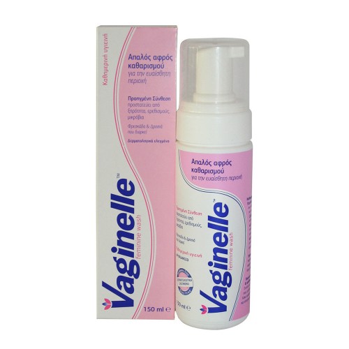 Wellcon Vaginelle Feminine Wash Αφρός Καθαρισμού για την Ευαίσθητη Περιοχή 150ml