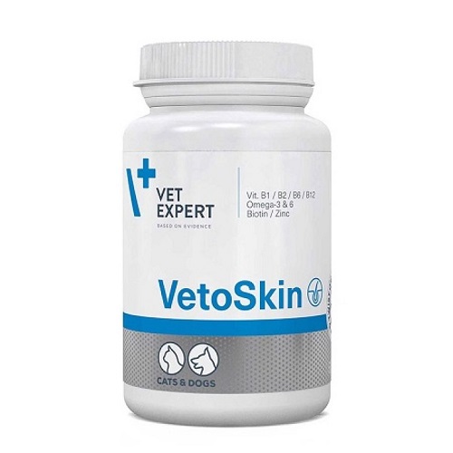 VetExpert VetoSkin για τη Βελτίωση της Υγείας του Δέρματος, 60caps - ΛΗΞΗ 7/24