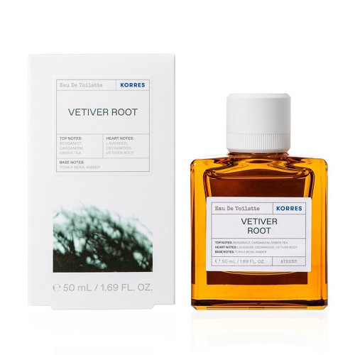 Korres Vetiver Root Eau de Toilette Ανδρικό Άρωμα 50ml