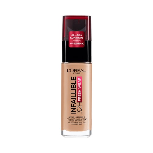 L'Oreal Paris Infaillible 32H Fresh Wear Liquid Foundation 220 Sable Sand 30ml L'Oreal Paris Infaillible 32H Fresh Wear Liquid Foundation 220 Sable Sand 30ml