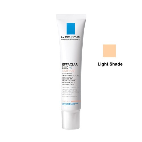 La Roche Posay Effaclar Duo(+) Unifiant Light Shade Κρέμα με Χρώμα για Ακμή 40ml La Roche Posay Effaclar Duo(+) Unifiant Light Shade Κρέμα με Χρώμα για Ακμή 40ml
