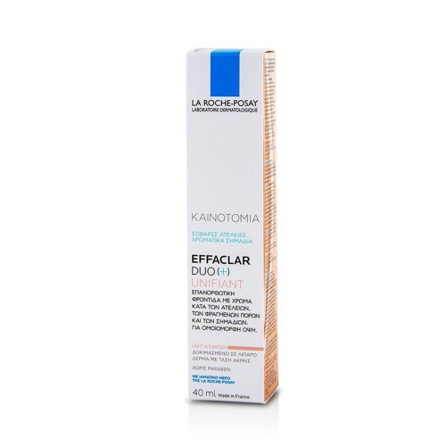 La Roche Posay Effaclar Duo(+) Unifiant Light Shade Κρέμα με Χρώμα για Ακμή 40ml La Roche Posay Effaclar Duo(+) Unifiant Light Shade Κρέμα με Χρώμα για Ακμή 40ml