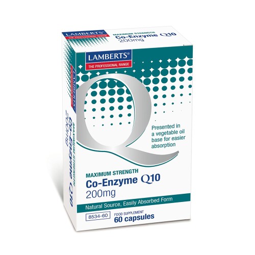 Lamberts Co-Enzyme Q10 200mg 60 κάψουλες