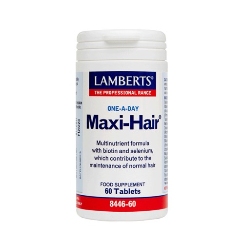 Lamberts Maxi Hair με Μικροθρεπτικά Συστατικά για Υγιή Μαλλιά 60tabs