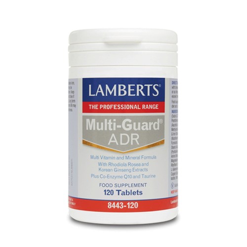 Lamberts Multi-Guard ADR Πολυβιταμίνη για την Αντιμετώπιση της Κόπωσης 120 ταμπλέτες