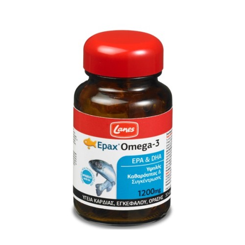 Lanes Epax Omega 3 1200mg 30 κάψουλες