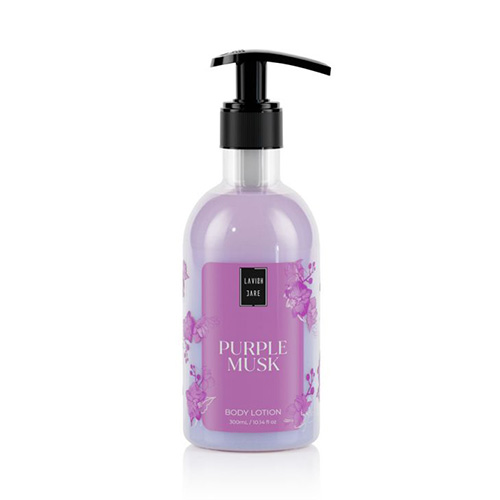 Lavish Care Body Lotion Purple Musk Ενυδατική Κρέμα Σώματος με Άρωμα Λευκού Μόσχου 300ml