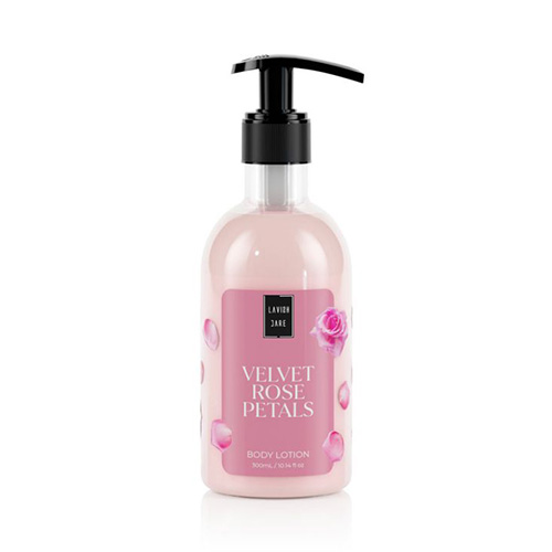Lavish Care Body Lotion Velvet Rose Petals Ενυδατική Κρέμα Σώματος με Άρωμα Τριαντάφυλλο 300ml