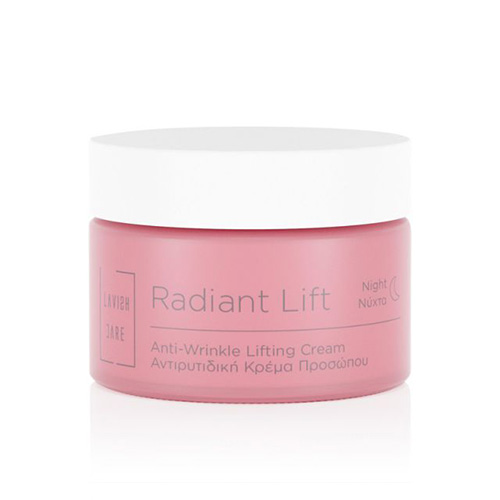 Lavish Care Radiant Lift Κρέμα Προσώπου Νυκτός για Αντιγήρανση, Σύσφιξη & Λάμψη 50ml