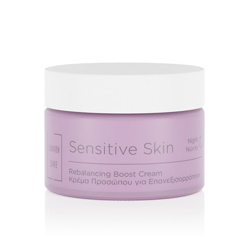 Lavish Care Sensitive Skin Rebalancing Boost Cream Κρέμα Προσώπου Νυκτός για Επανεξισορρόπηση 50ml