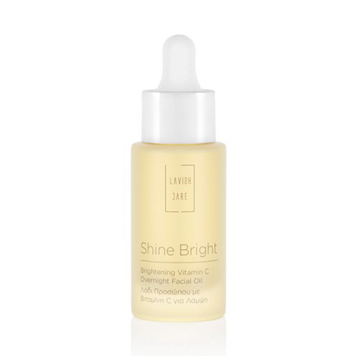 Lavish Care Shine Bright Brightening Vitamin C Overnight Facial Oil Λάδι Προσώπου με Βιταμίνη C για Λάμψη 30ml