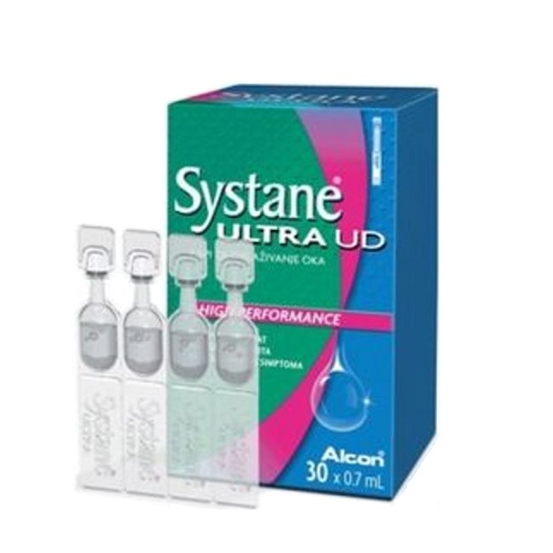 Alcon Systane Ultra Λιπαντικές Οφθαλμικές Σταγόνες 30 x 0.7ml