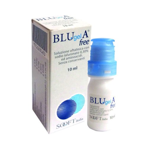 Sooft Italia Blugel A Eye Solution Οφθαλμικό Διάλυμα Υποκατάστατο Δακρύων 10ml