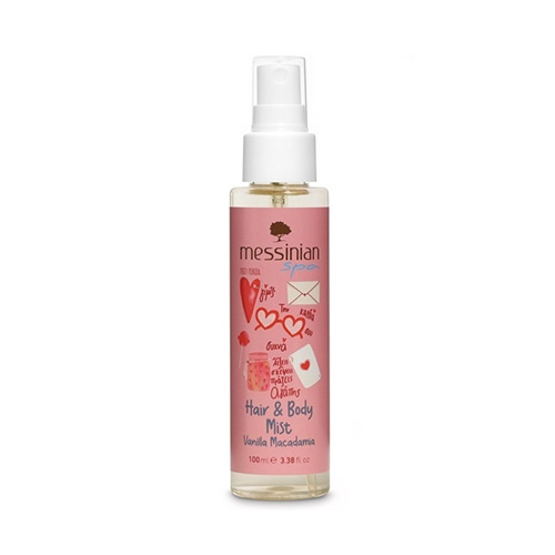 Messinian Spa Hair & Body Mist Vanilla Macadamia 100ml Messinian Spa Hair & Body Mist Vanilla Macadamia 100ml