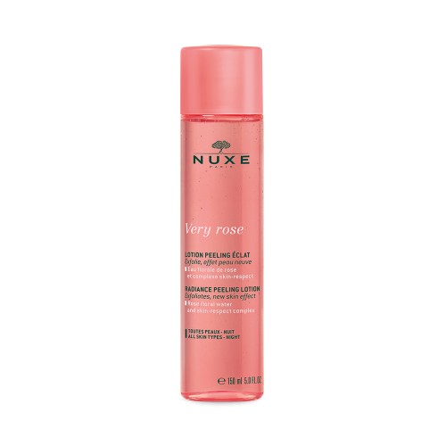 Nuxe Very Rose Radiance Peeling Lotion Λοσιόν Απολέπισης Προσώπου για Λάμψη 150ml