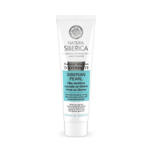 Natura Siberica Siberian Pearl Φυσική Οδοντόκρεμα με Λευκό Άργυλο 100g