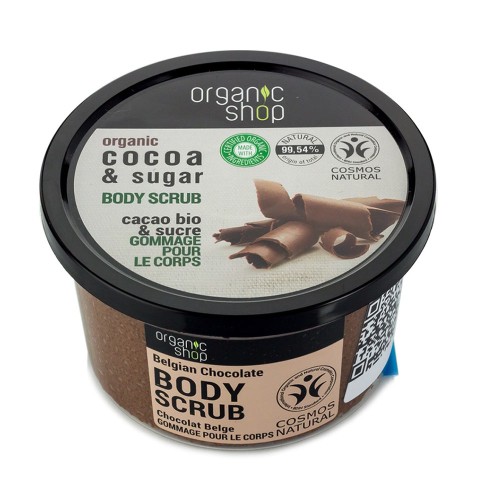 Organic Shop Scrub Σώματος Belgian Chocolate 250ml