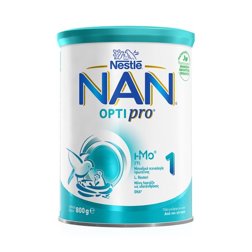 Nestle Nan Optipro 1 Γάλα για Βρέφη σε Σκόνη από τη Γέννηση 800g